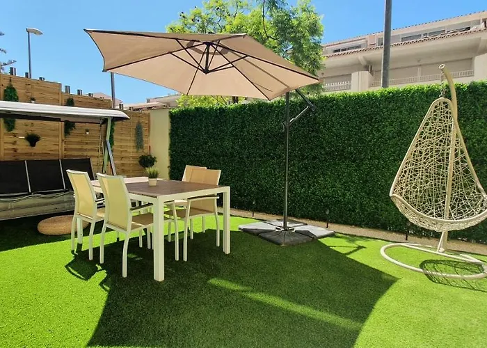 Apartamento Con Jardin Y Piscina